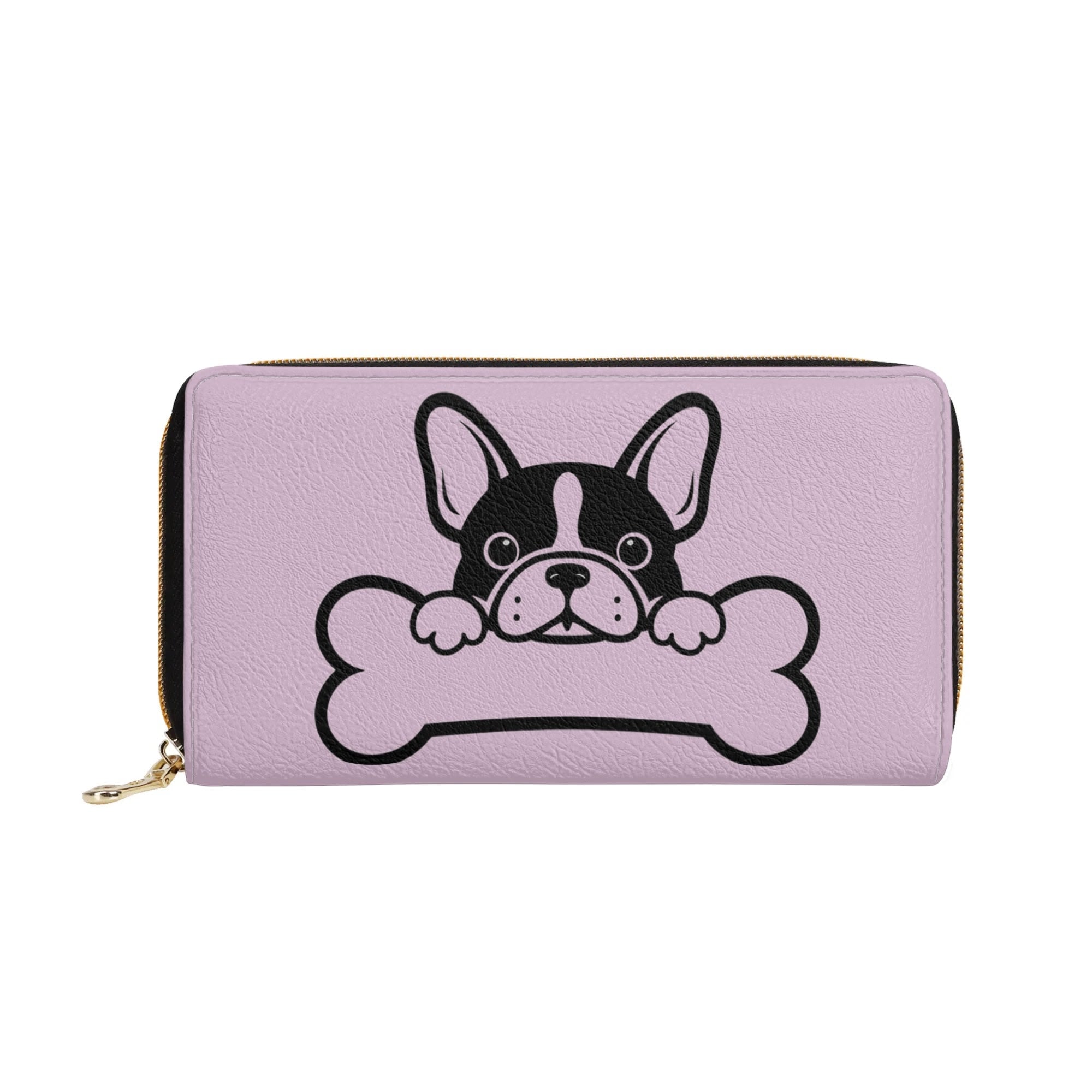 Lifestyle-Driven Carmela - Leather Zipper Wallet for Fashion Lovers