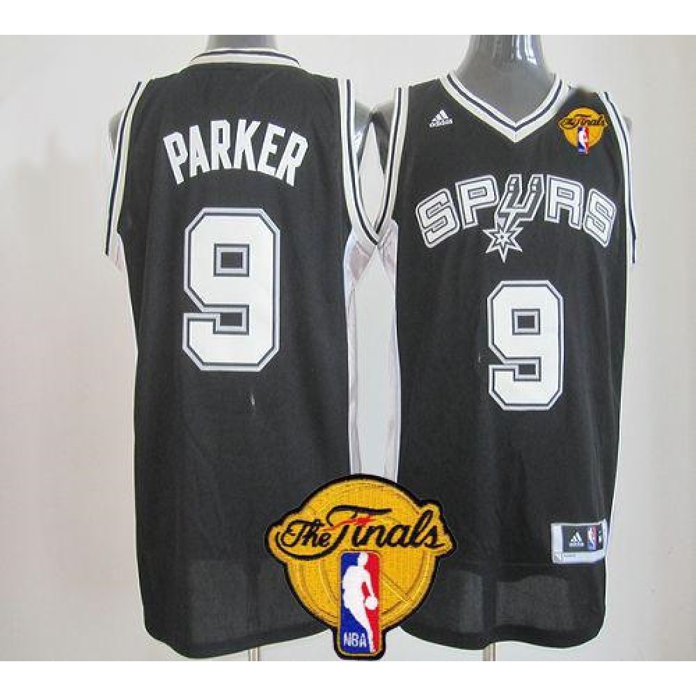 Performance Men's San Antonio Spurs #9 Tony Black Basketball Jersey