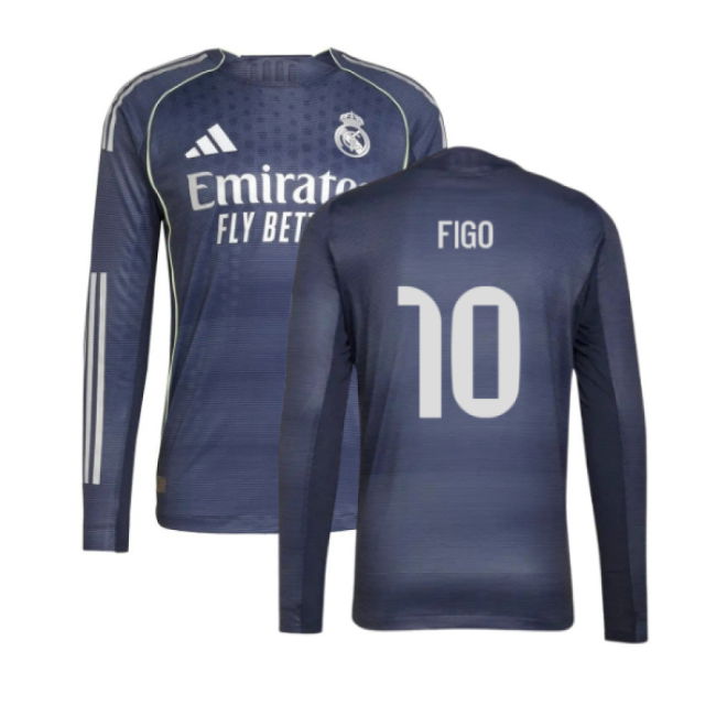 Figo 10 Player Issue Style Real Madrid Away Pro Level Shirt 2025-2026
