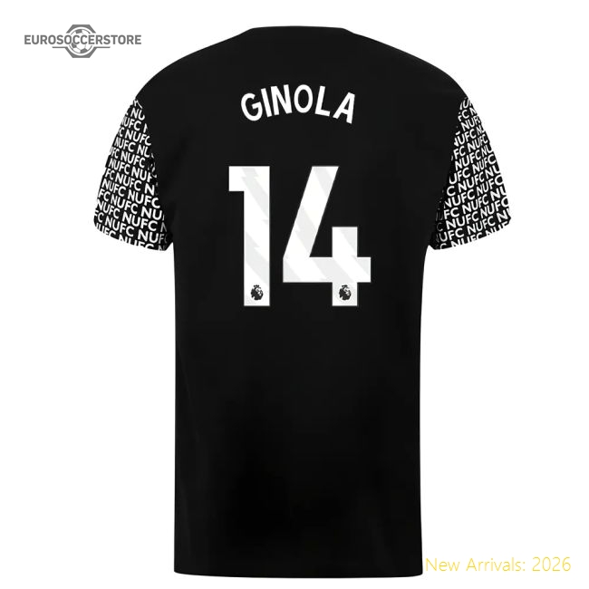 Newcastle Graphic T-Shirt (Ginola 14) Supporter Version