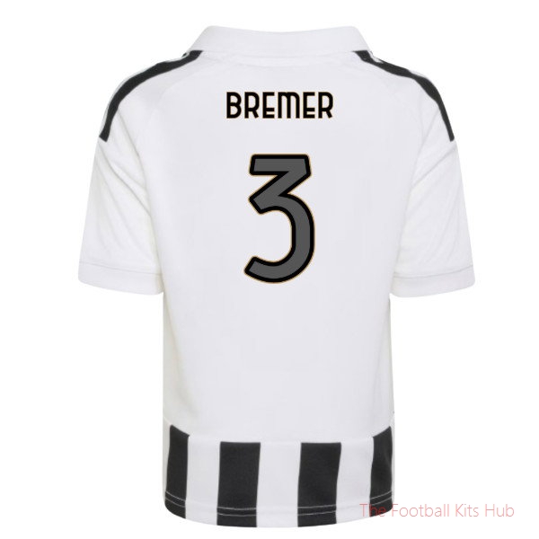 Breathable Replica Juventus 2026-2027 Home Mini Kit (Bremer 3)