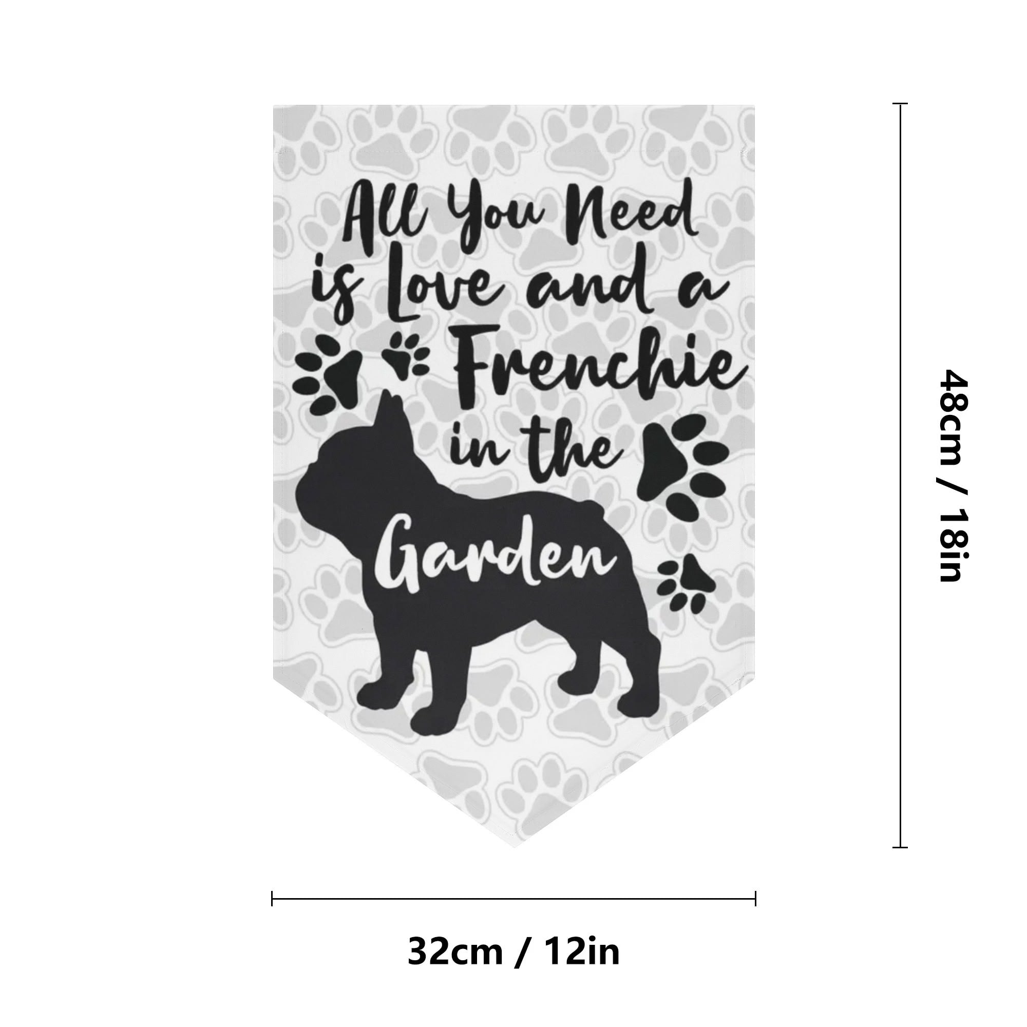 Vet-recommended Ace - Bulldog Garden Flag Banner Pet Gear