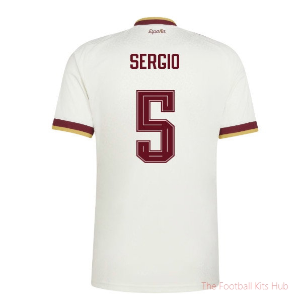 2026-2027 Spain Away Shirt (Sergio 5)