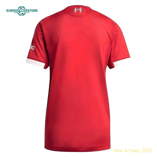 Refined Womens Liverpool Jersey 2025-2026 Stretchy Advanced Textile