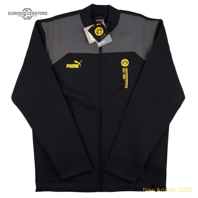 Borussia Dortmund 2024-25 Fan Version For Adults (Black) Match Day Shirt