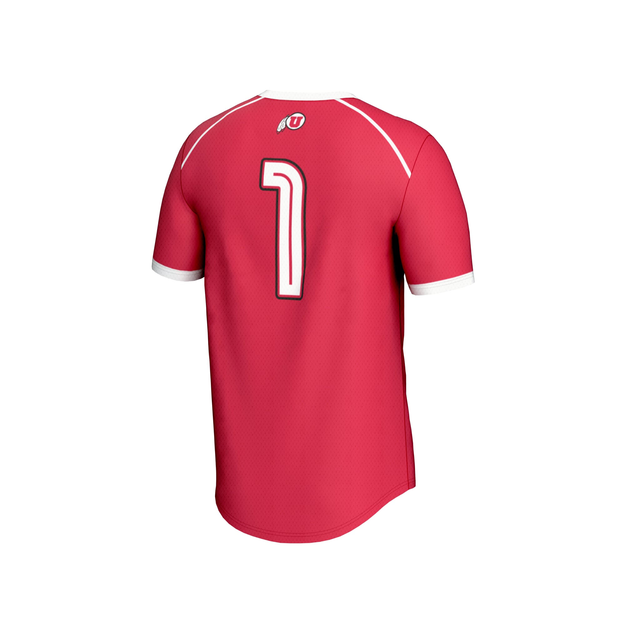 #1 Utah Utes GameDay Greats Youth Lightweight Women's Lacrosse Fashion Jersey - Red