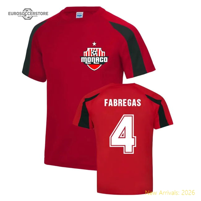 Top-grade Cesc Fàbregas As Monaco Sports Training Match Jersey (red)