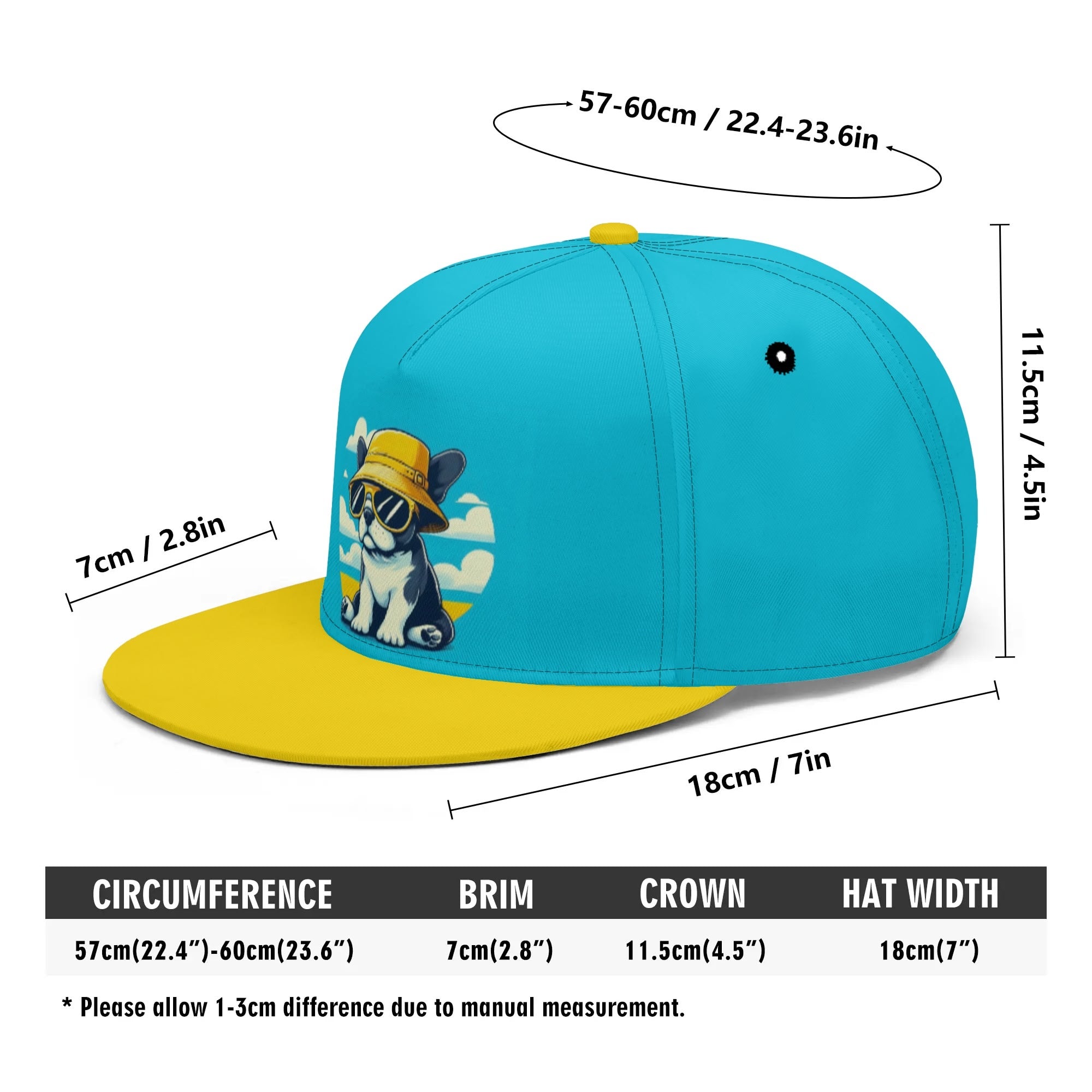 French Bulldog Bailey Cap For Frenchie Lovers Practical Pet Supply