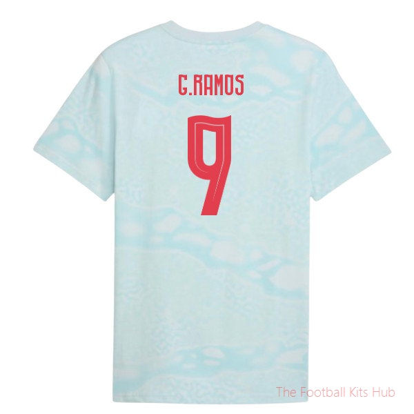 2026-2027 Portugal FtblCulture Tee AOP (Sea Glass) (G.Ramos 9)