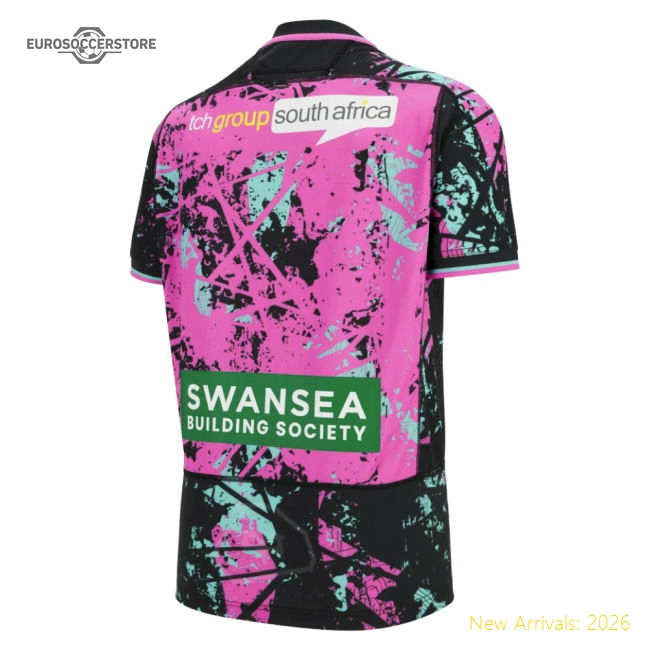 2025-2026 Ospreys Rugby Euro Replica Shirt (Kids)