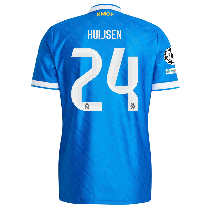 Real Madrid Real 2025-2026 UCL Third Jersey – Authentic Shirt