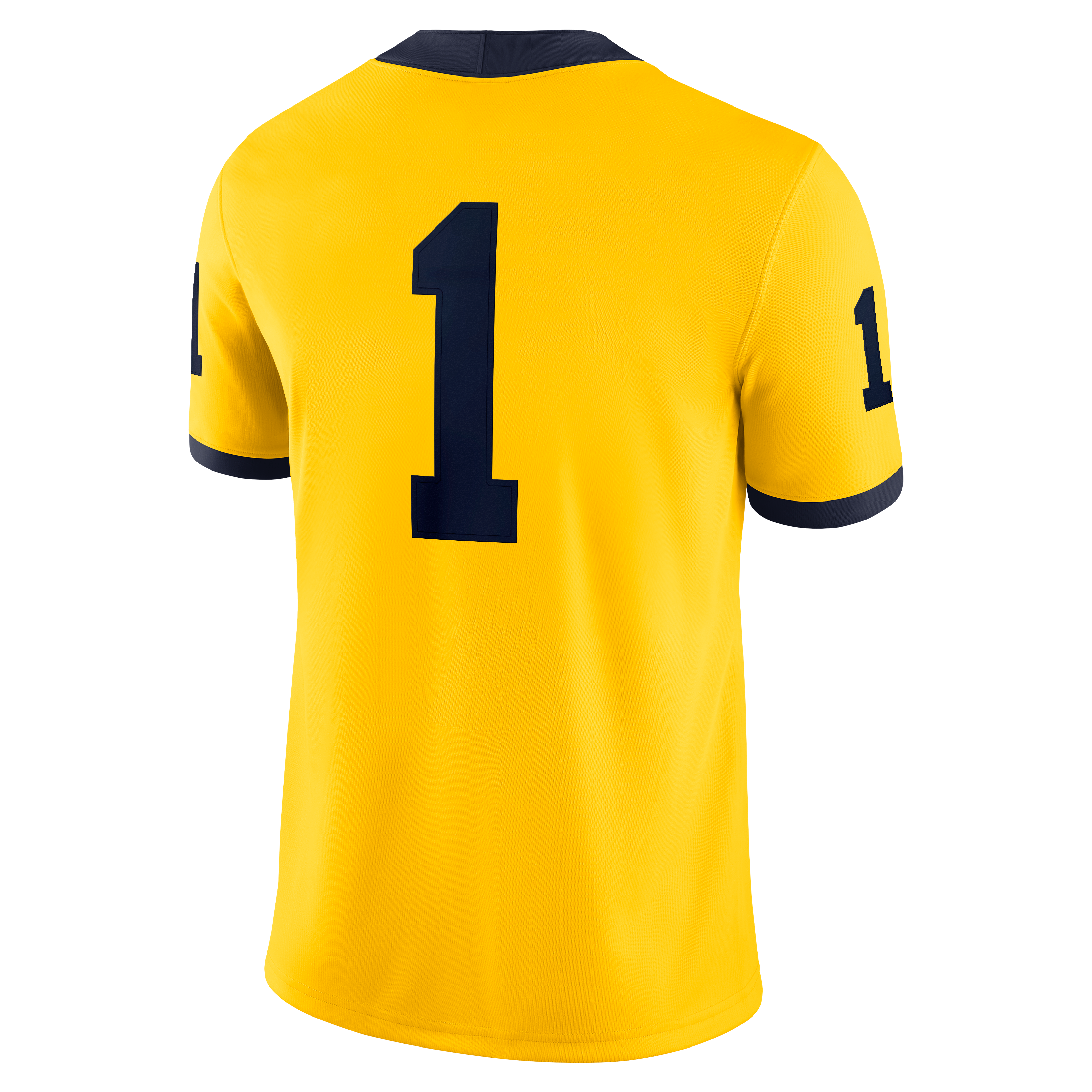 Men's Jordan Brand Maize Michigan Wolverines Alternate Game Football Jersey