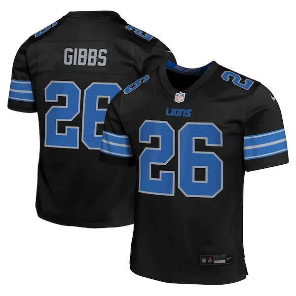 None Game NFL Jersey - Black | Top-Grade Football Apparel | NFL Footba