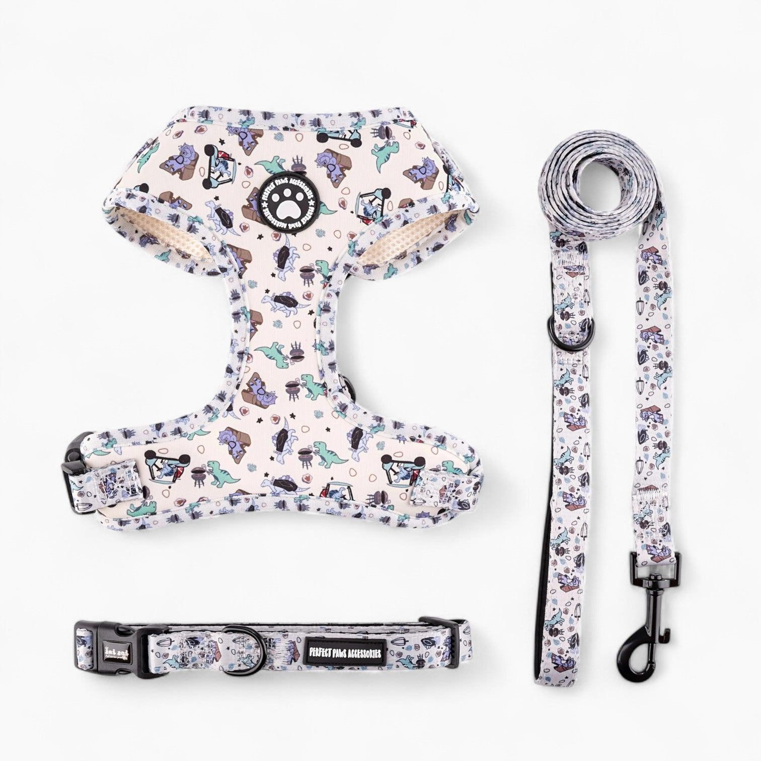 French Bulldog Pawzora Frenchie Harness Set – No Pull Harness Leash