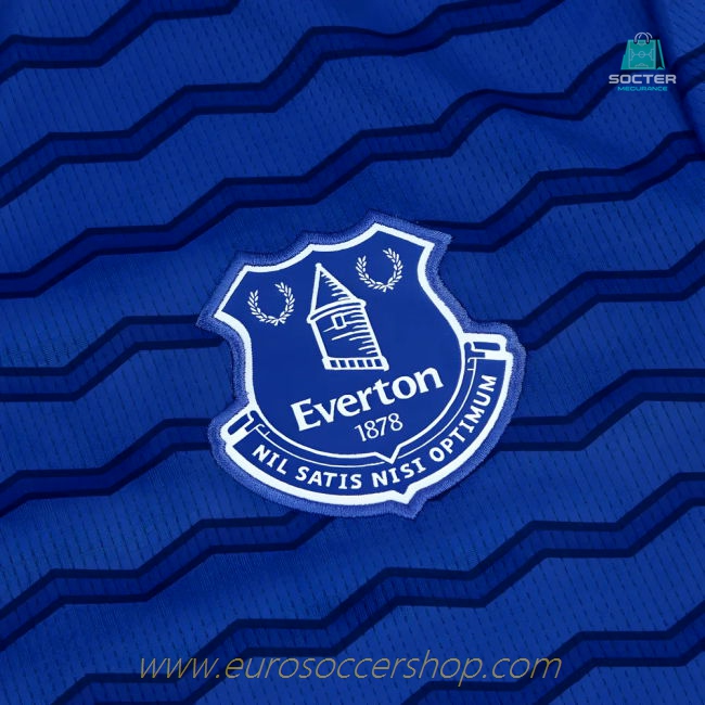 2025-2026 Everton Home Long Sleeve Shirt