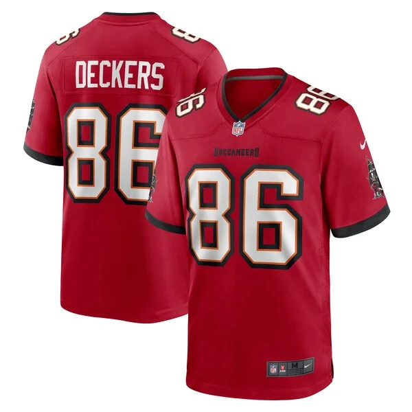 None Game NFL Jersey - Red | Top-Grade Football Apparel | NFL Football