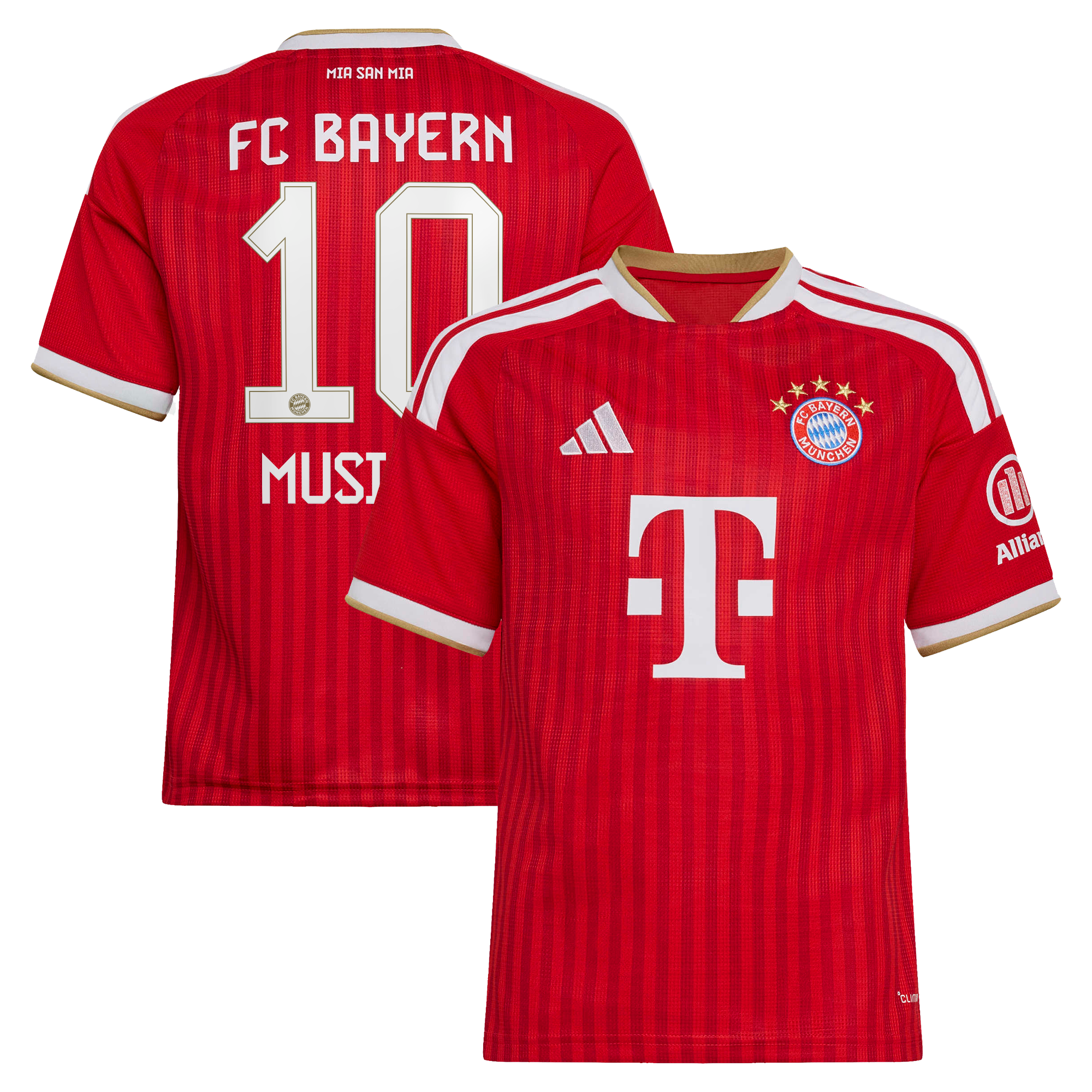 [SJH] Jamal Musiala #42 Bayern Munich Youth 2026/27 Home Replica Jersey - Red