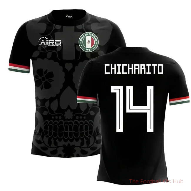 [JED] 2025/26 Mexico Third Football Shirt (Chicharito 14)