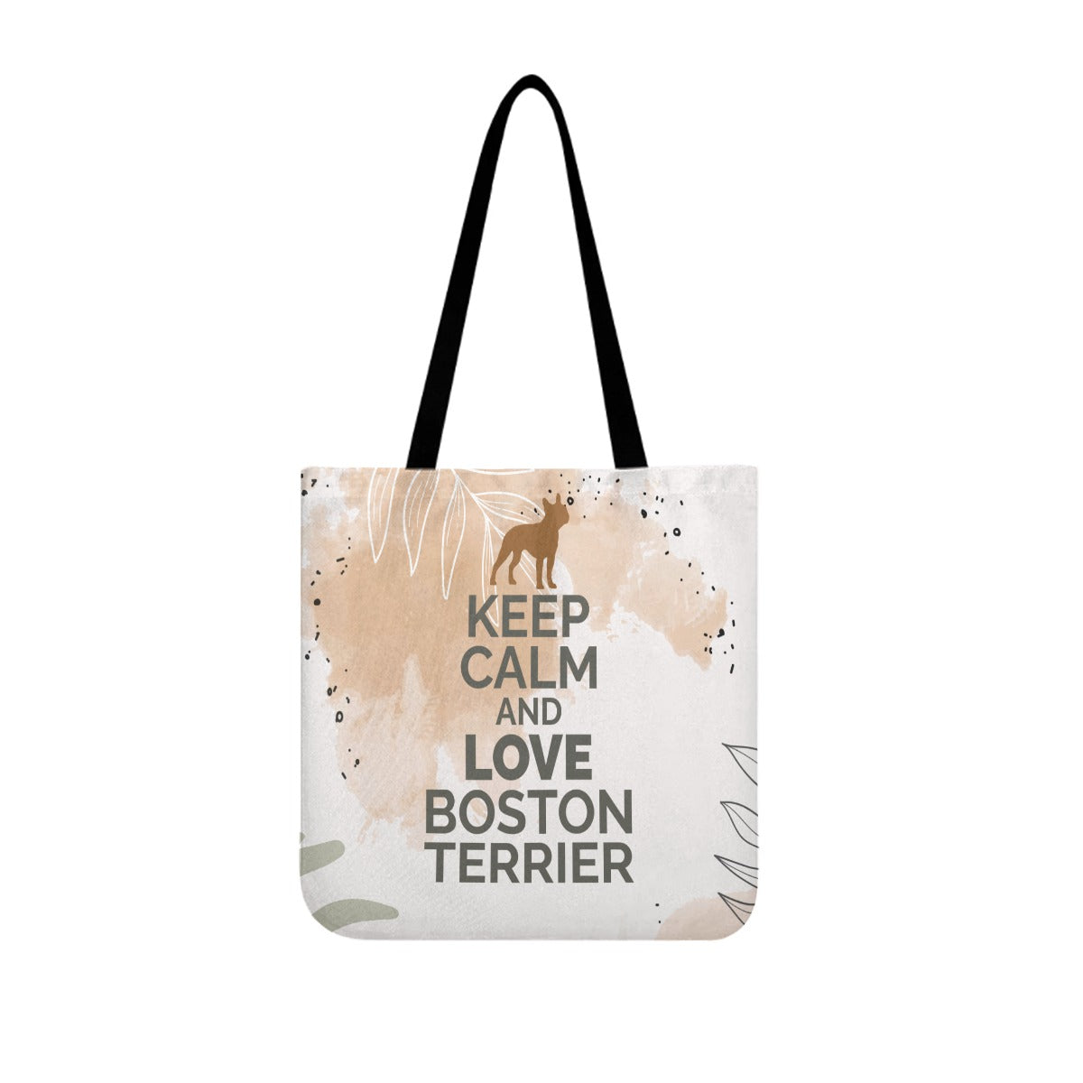 Minimal-Aesthetic Tilly - Cloth Tote Bags For Boston Terrier Lovers f...