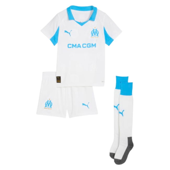 Custom Marseille Home Jersey 2025-2026