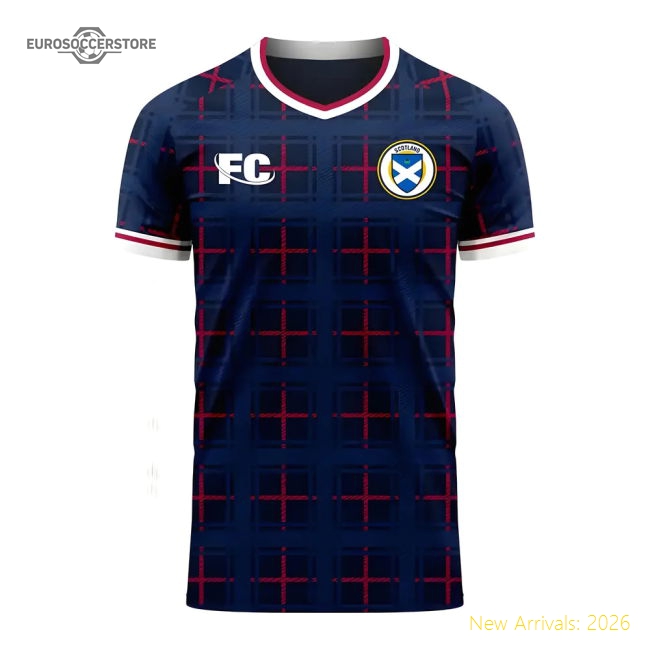 Scotland 2020-2021 Home Concept Shirt (Fans Culture) - Womens