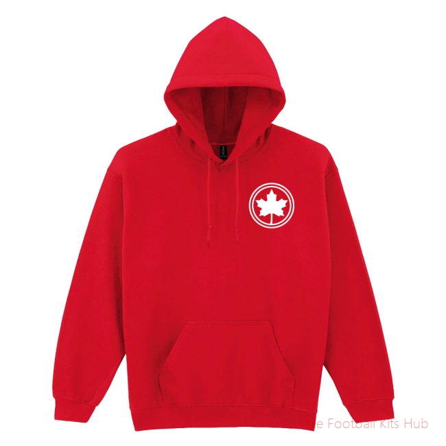 Men Canada Logo Hoody (Red)