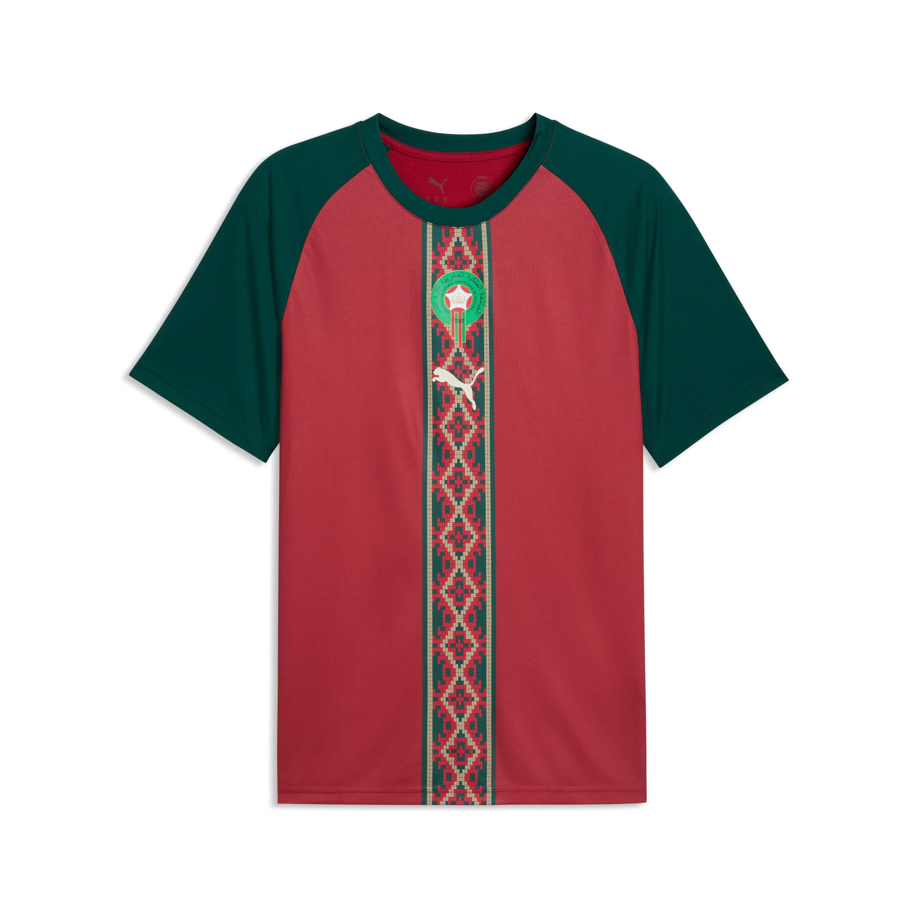 [SJH] Morocco National Team 2026 Pre-Match Jersey Top - Crimson