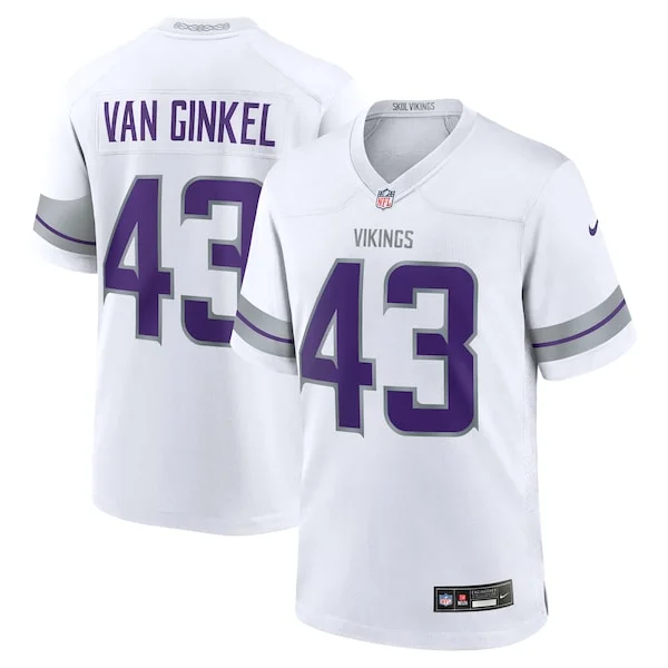 None Game NFL Jersey - White | Elite Football Apparel | NFL Football