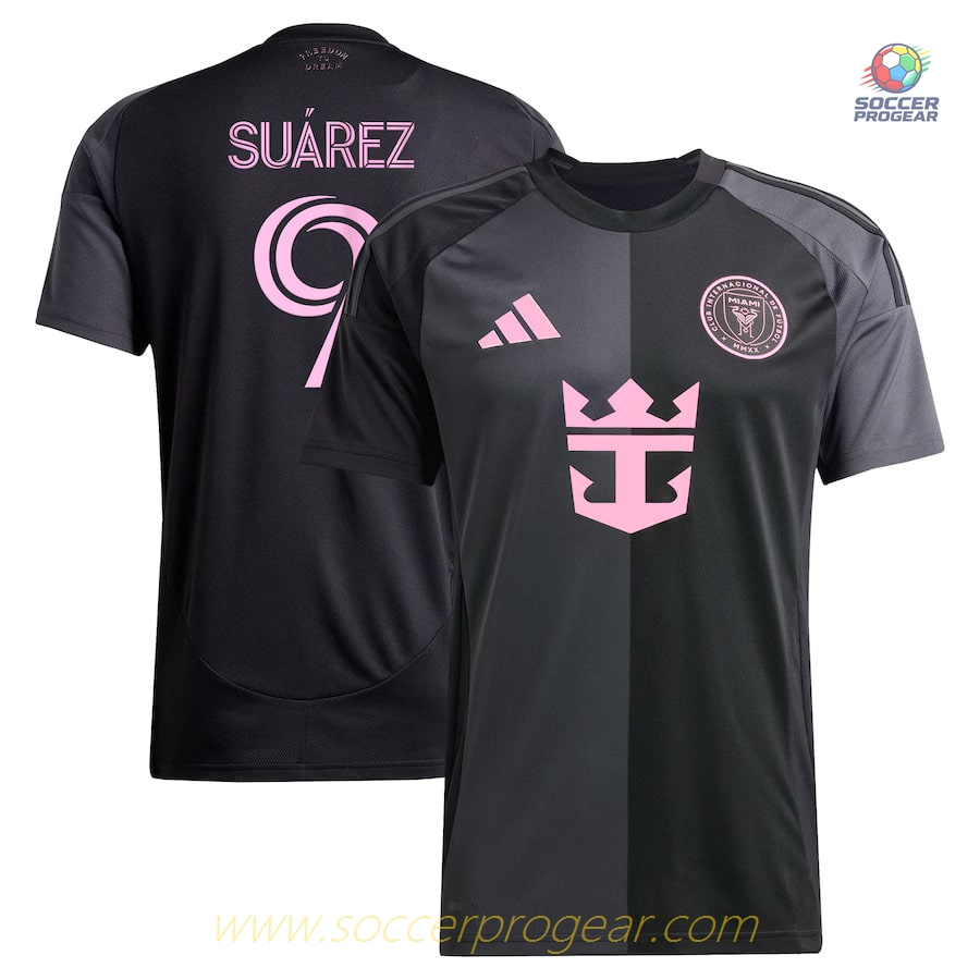 Inter Miami Away Soccer Team Shirt 2025 Suarez