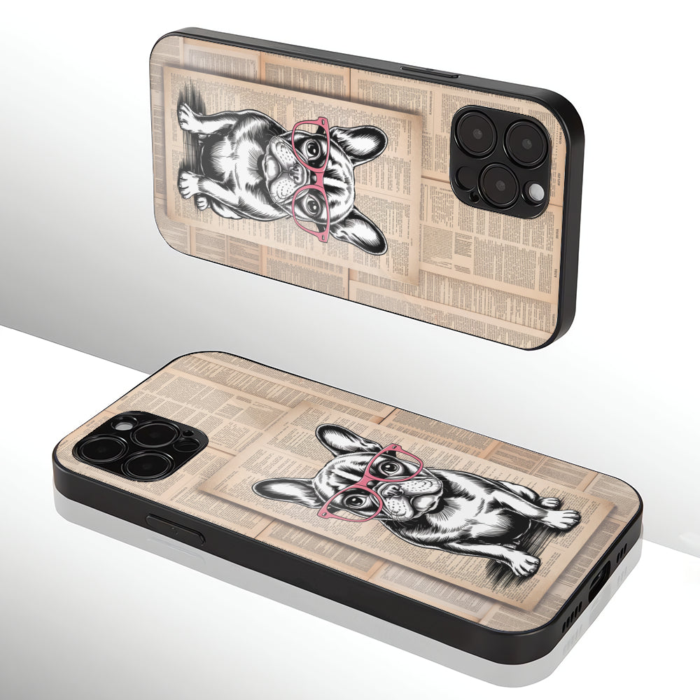 Culture-Inspired Teddy - Iphone & Samsung Glass Case for Pet Enthusiasts
