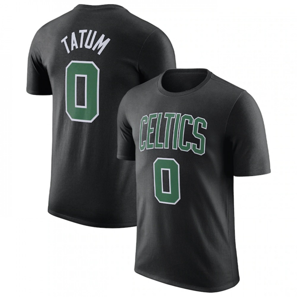 Boston Celtics Jayson Tatum0 Black Jersey - Fan Favorite