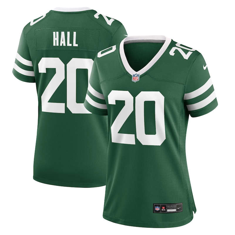 None Breece Hall NY Jets Premium Collector's Item Football Apparel