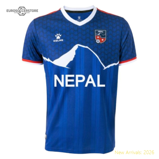 Premium 2025-2026 Nepal Road Jersey - Official Design - Match Quality