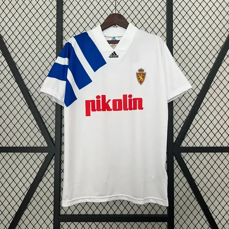 Cheap 1992-1993 Real Zaragoza Jersey retro kit