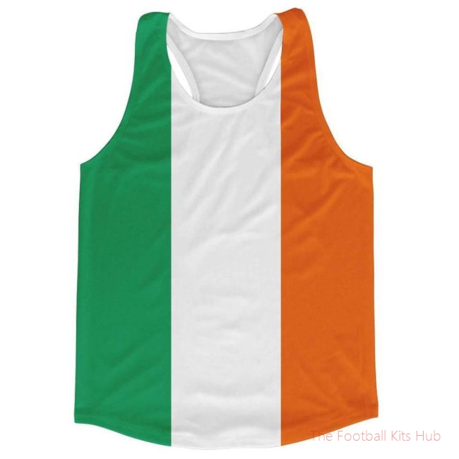 Men Ireland Flag Running Vest