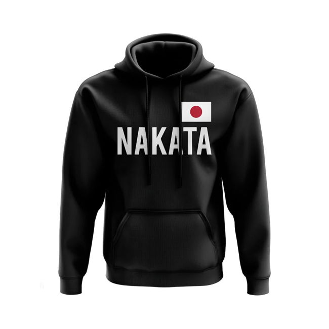 Match-Ready Tournament-Edition Hidetoshi Nakata Japan Name Hoody