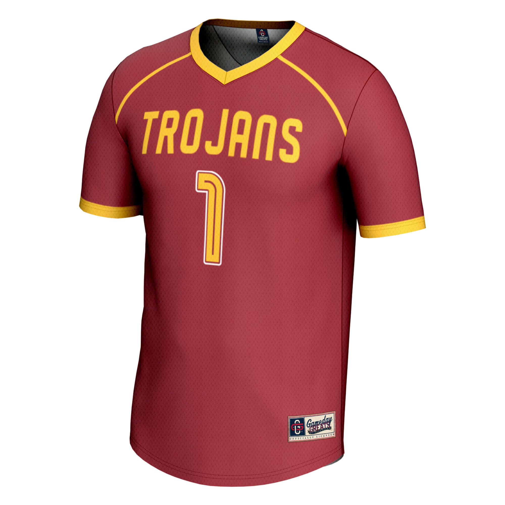 [NJP] USC Trojans GameDay Greats Youth Lightweight Women's Lacrosse Jersey - Cardinal