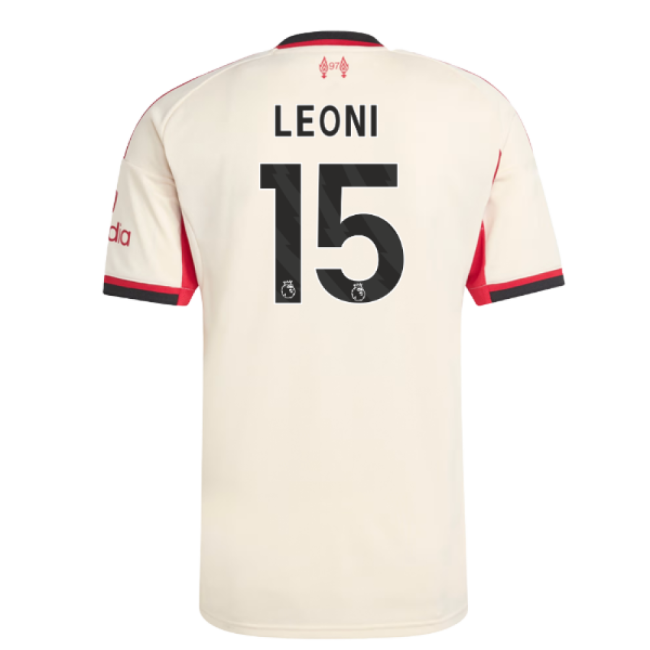 soccer jersey 2025-2026 Liverpool Away Shirt (Leoni 15)