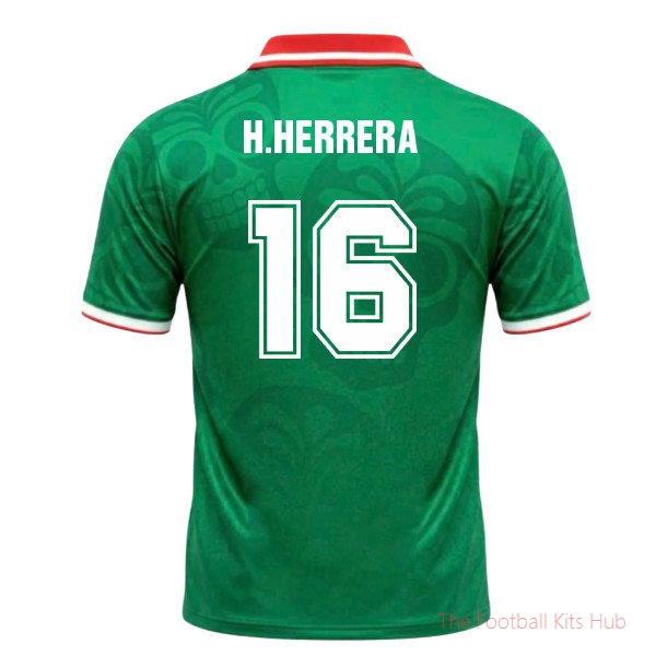 UMBRO Mexico World Cup 26 Football Shirt (H.Herrera 16)