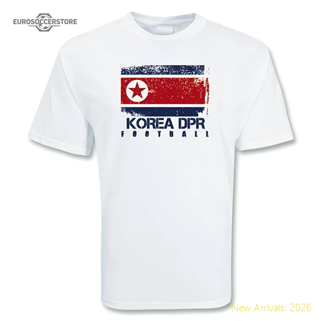 Korea Dpr 20242025 Regular Tshirt  Official Classic Athletic