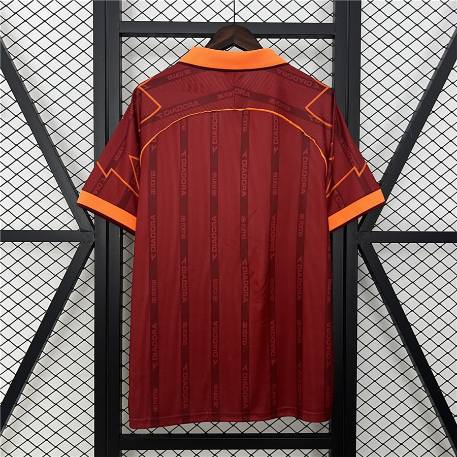 Genuine High Performance AS Roma Home Retro Shirt 199900