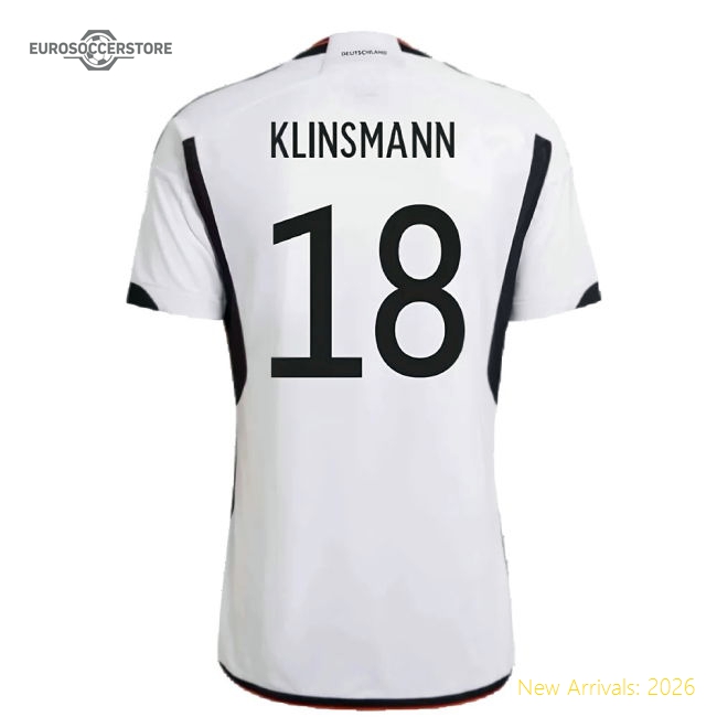 Child-friendly Football Team Kids Klinsmann Jersey 2022-2023 Easy-care