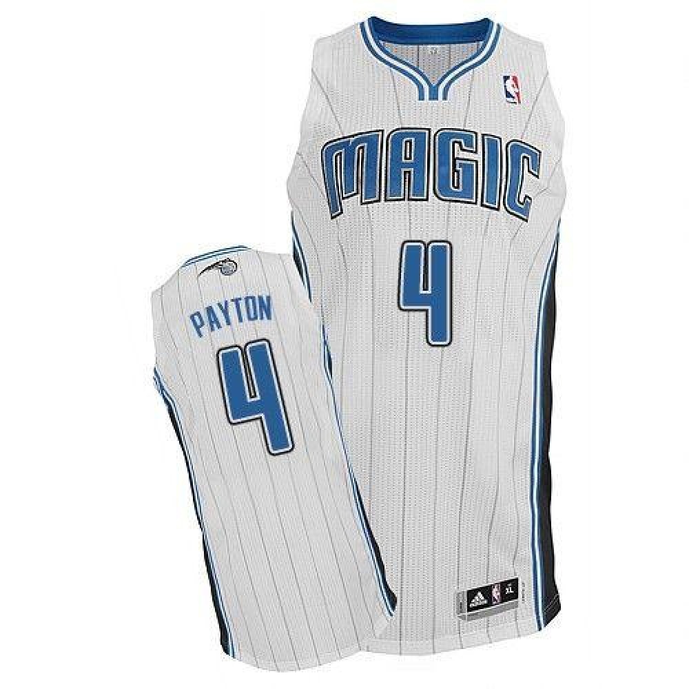 Collector's Item Men's Magic #4 Elfrid White Basketball Jersey
