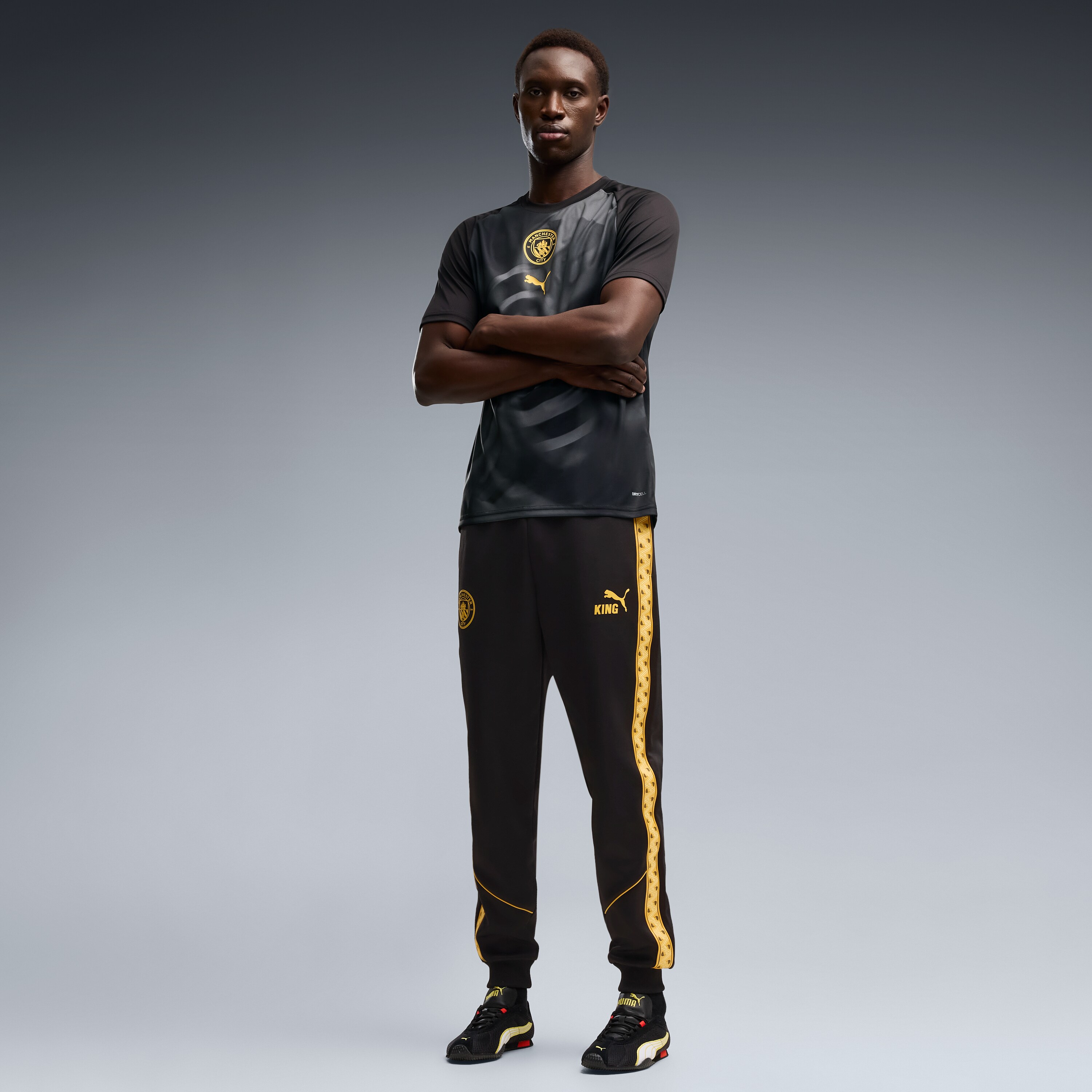 [SJH] Manchester City 2026/27 Pre-Match Jersey Top - Black