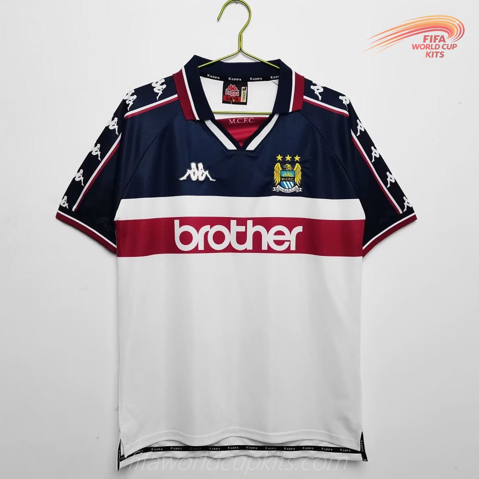 Manchester City season 97-98 Travel Soccer Jersey