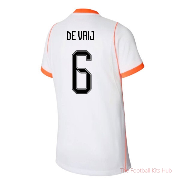 2026-2027 Netherlands Away Shirt (Kids) (De Vrij 6)