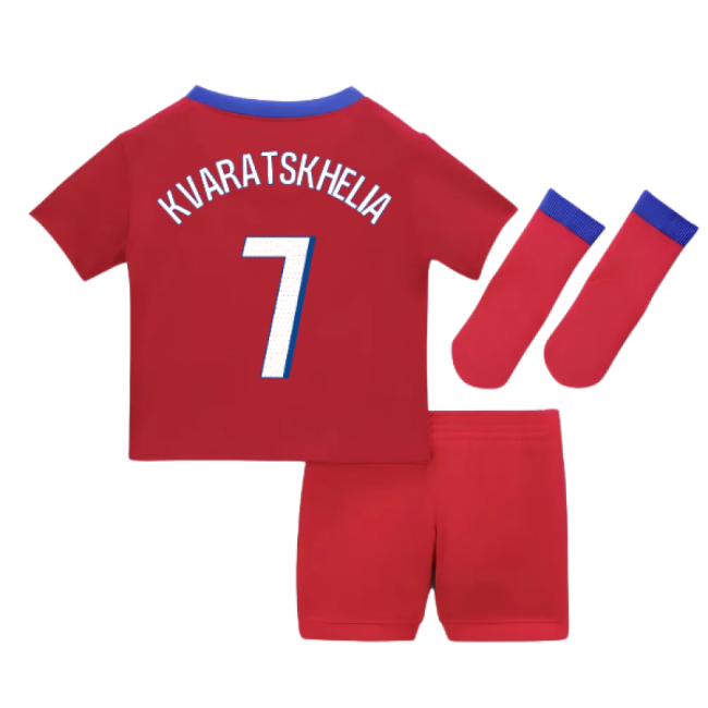 Best-Selling 2025-2026 Psg Third Baby Kit (Kvaratskhelia 7)