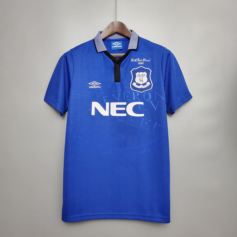1995-1999 Everton home retro shirt