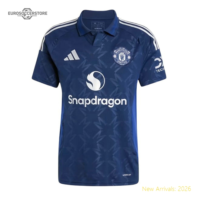 Premium-grade 2024-2025 Man Utd Away Shirt (mount 7) - Match Day Jersey