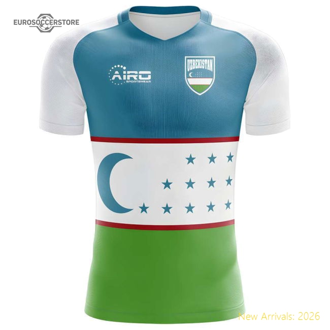 Luxury 2025-2026 Uzbekistan Home Concept Football Shirt - Womens